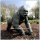 Landscape Life Size Animal Bronze Gorilla Statue